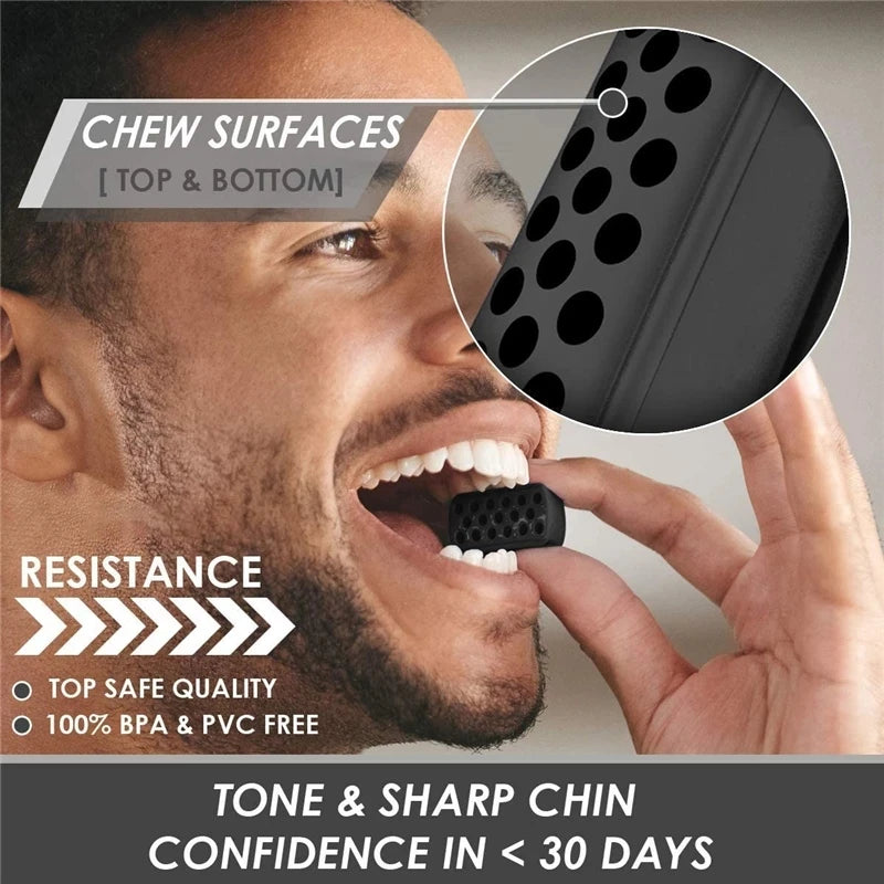 Silicone Jawline Exerciser - Facial Toner